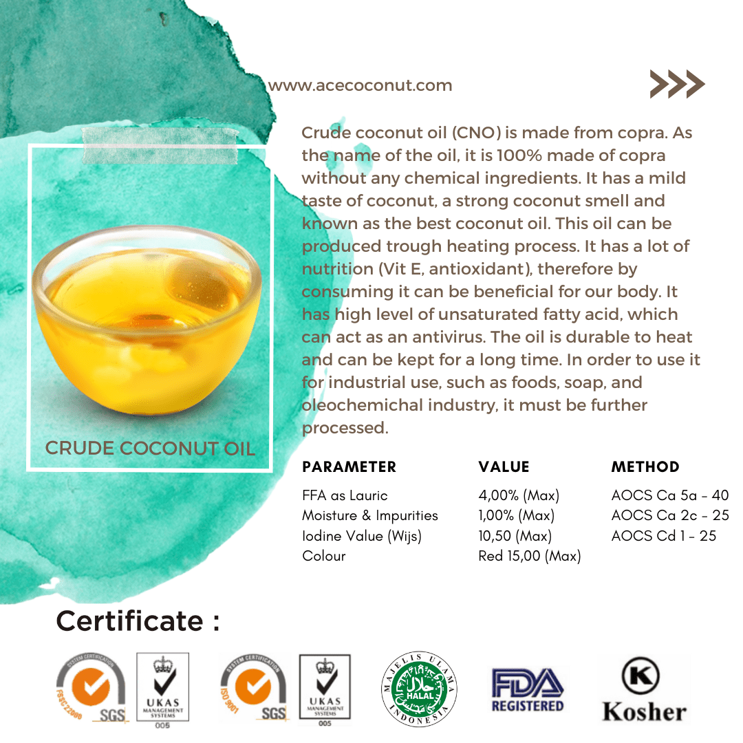 Crude Coconut Oil