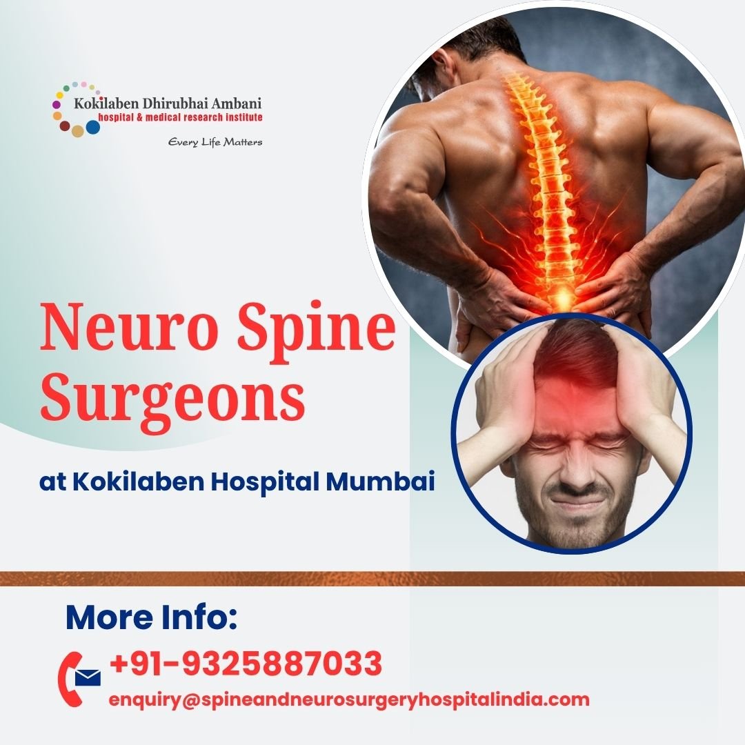 Best Spine Doctors in Kokilaben Hospital Mumbai